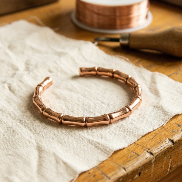 Bracelet en cuivre Bosquet de Marie & Sylvie
