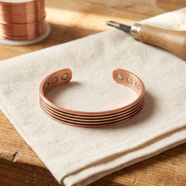Bracelet en cuivre Sauge de Marie & Sylvie
