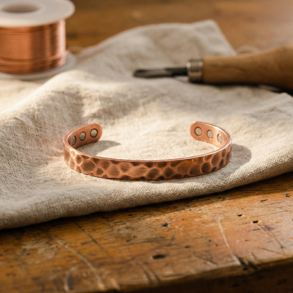 Bracelet en cuivre Sillon de Marie & Sylvie