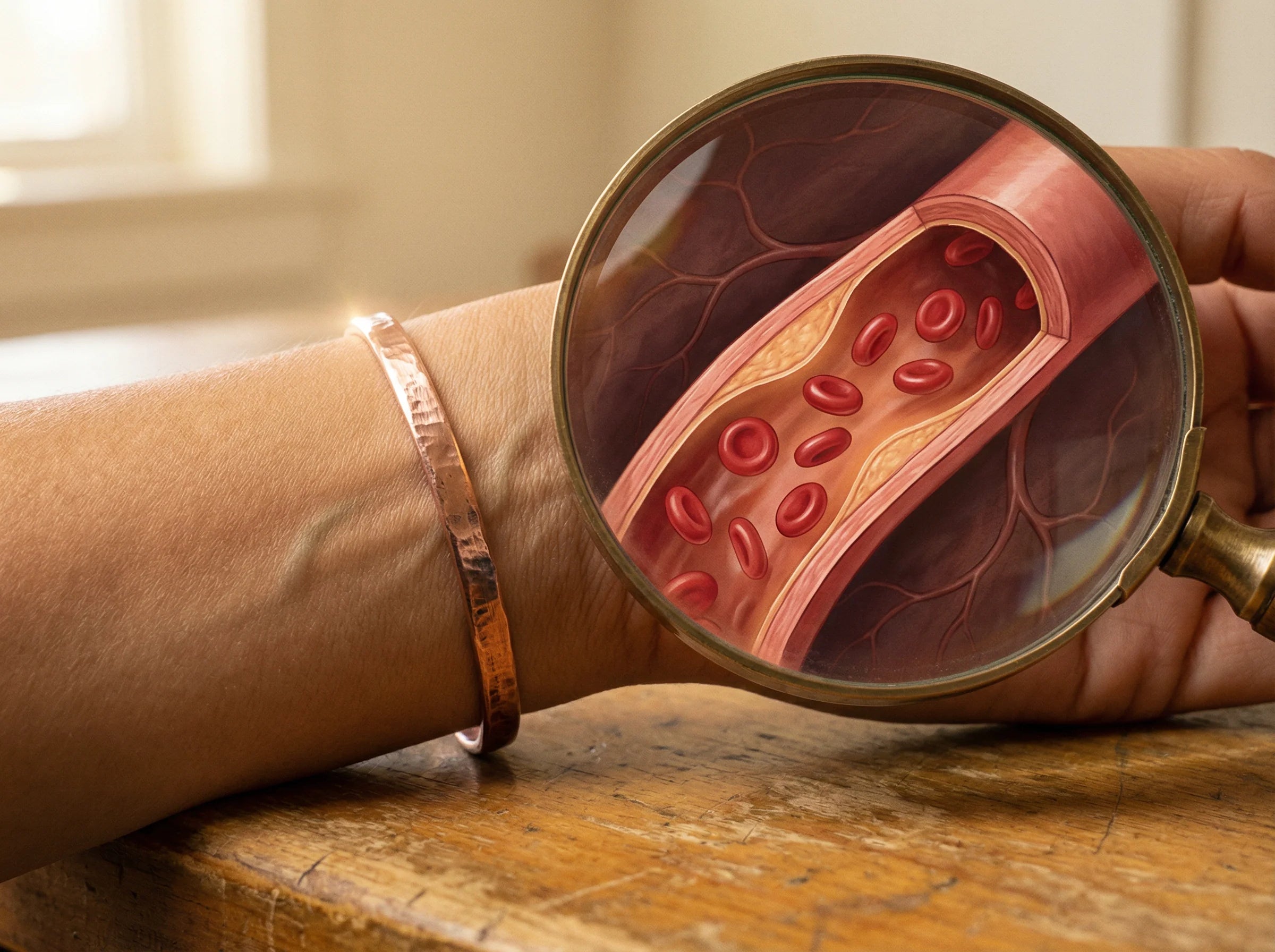 Le cuivre pour la circulation – mains froides, flux sanguin, chaleur