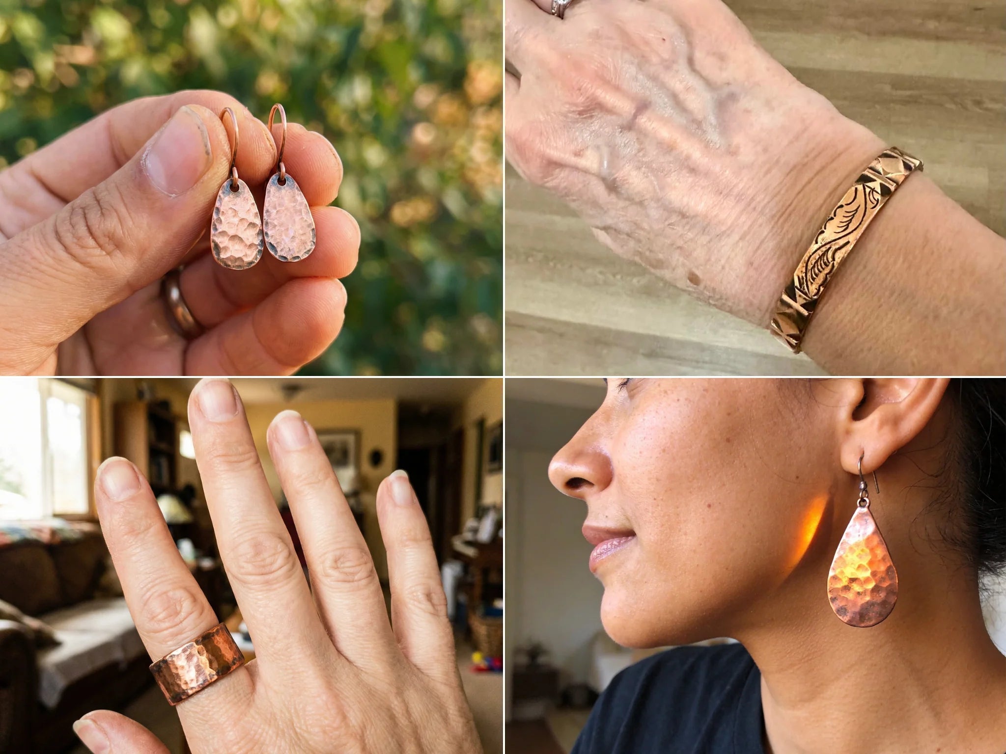 Plus de 10 000 femmes portent les bijoux en cuivre de Marie & Sylvie