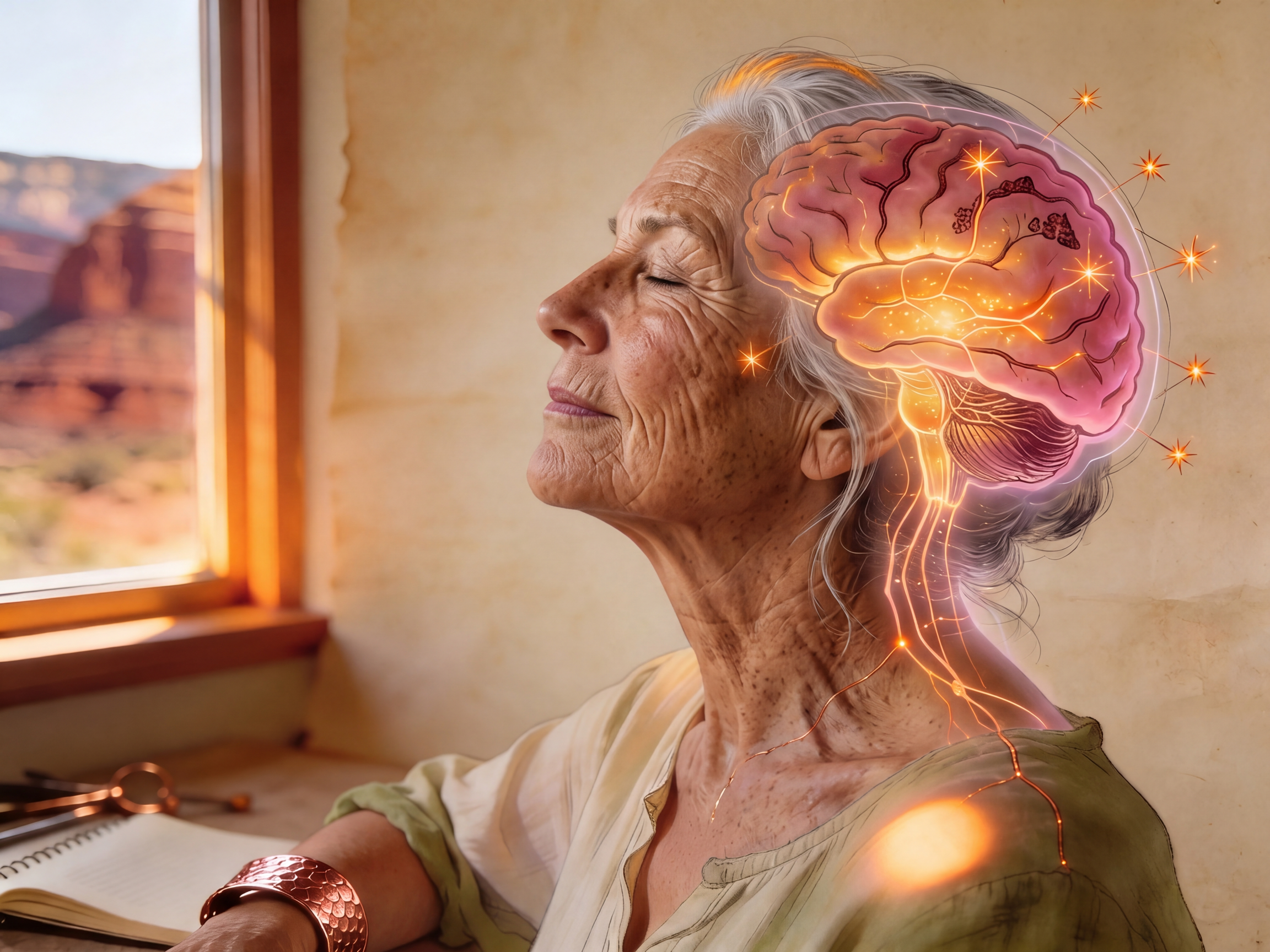 Le cuivre pour le cerveau et la clarté d'esprit après 50 ans