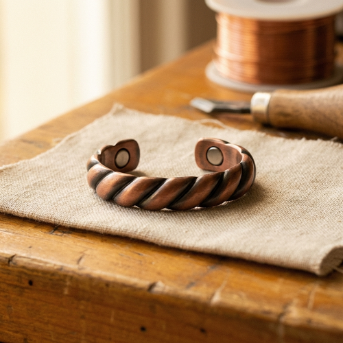 Bague en cuivre Ramure de Marie & Sylvie
