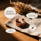 Bague en cuivre Ruban de Marie & Sylvie