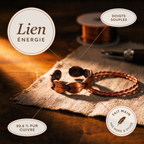 Bague en cuivre Lien de Marie & Sylvie
