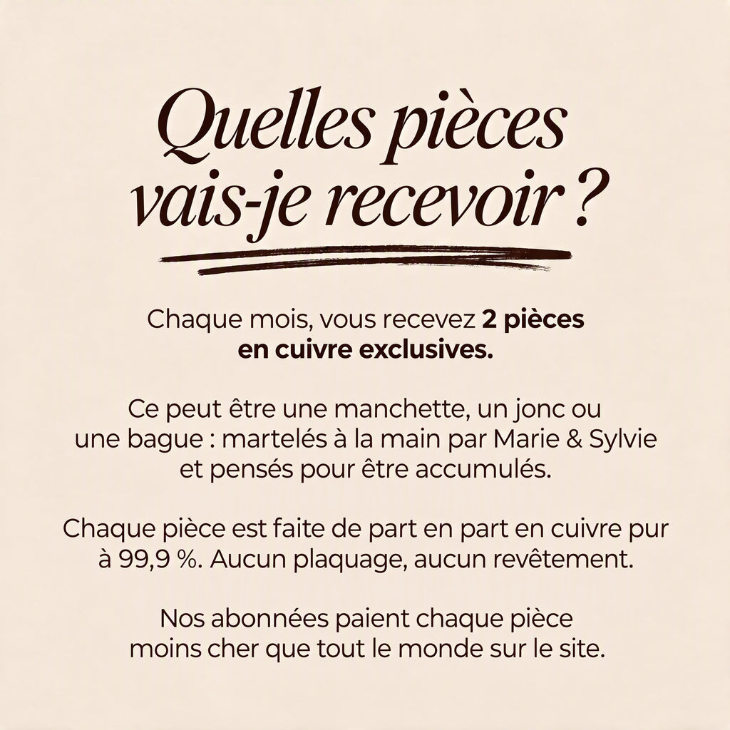Box bijoux surprise sur abonnement
