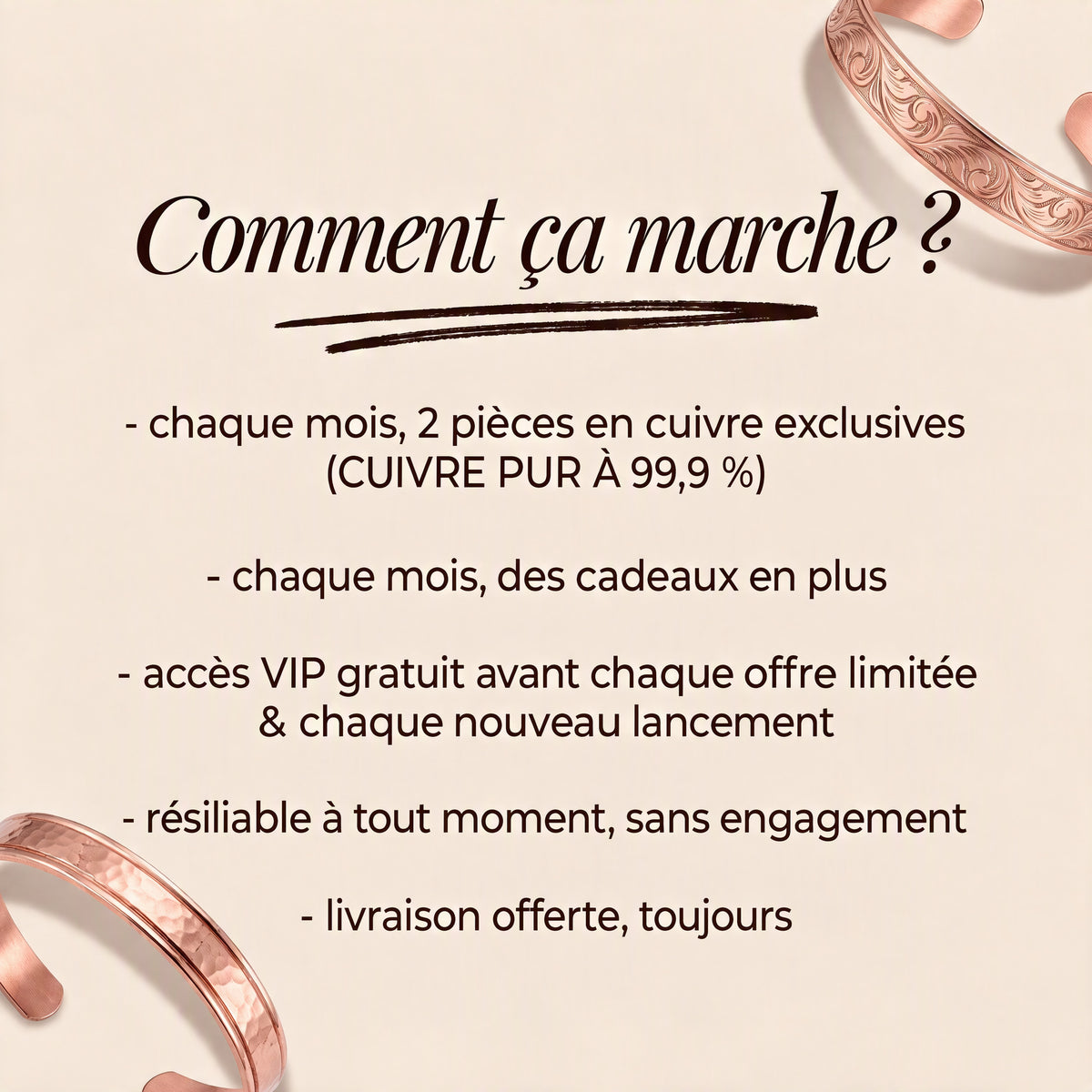 Box bijoux surprise sur abonnement