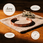 Bracelet en cuivre Âtre de Marie & Sylvie