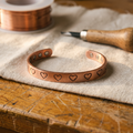 Bracelet en cuivre Âtre de Marie & Sylvie