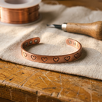 Bracelet en cuivre Âtre de Marie & Sylvie