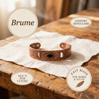 Bracelet en cuivre Brume de Marie & Sylvie