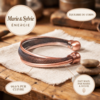 Bracelet en cuivre Cairn de Marie & Sylvie