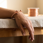 Bracelet en cuivre Coquillage de Marie & Sylvie