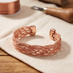 Bracelet en cuivre Élan de Marie & Sylvie
