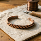 Bracelet en cuivre Épine de Marie & Sylvie