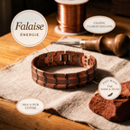 Bracelet en cuivre Falaise de Marie & Sylvie
