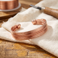 Bracelet en cuivre Fougeraie de Marie & Sylvie