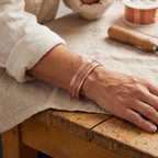 Bracelet en cuivre Fougeraie de Marie & Sylvie