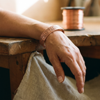 Bracelet en cuivre Futaie de Marie & Sylvie