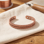 Bracelet en cuivre Genêt de Marie & Sylvie