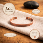 Bracelet en cuivre Lac de Marie & Sylvie