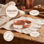 Bracelet en cuivre Lande de Marie & Sylvie