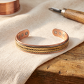 Bracelet en cuivre Moisson de Marie & Sylvie