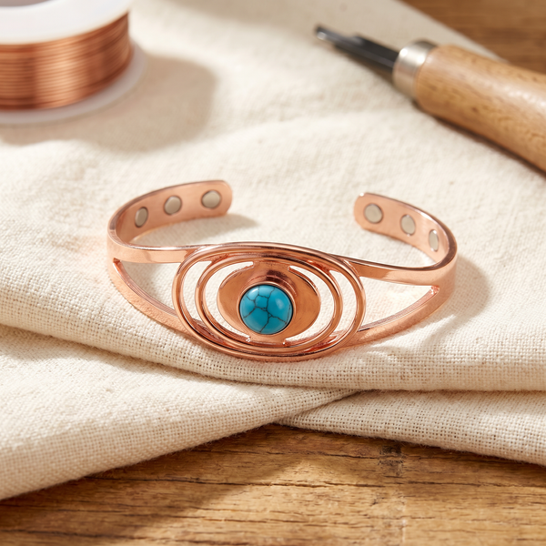 Bracelet en cuivre Oyat de Marie & Sylvie