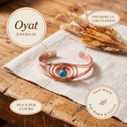 Bracelet en cuivre Oyat de Marie & Sylvie
