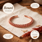 Bracelet en cuivre Renard de Marie & Sylvie