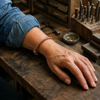 Bracelet en cuivre Rivière de Marie & Sylvie