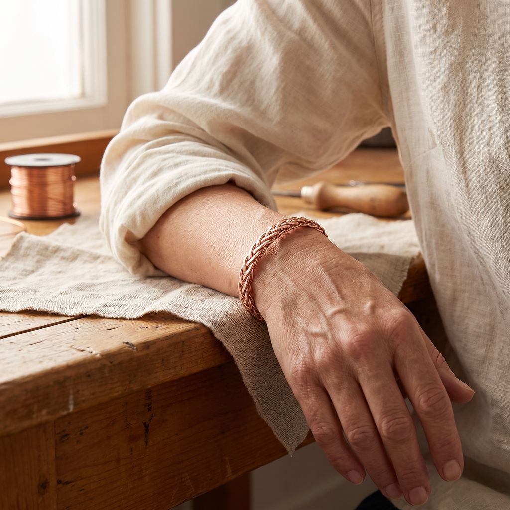 Bracelet en cuivre Ronce de Marie & Sylvie