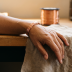 Bracelet en cuivre Roseau de Marie & Sylvie