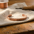 Bracelet en cuivre Sillon de Marie & Sylvie