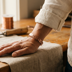 Bracelet en cuivre Sillon de Marie & Sylvie