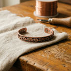Bracelet en cuivre Vigne de Marie & Sylvie