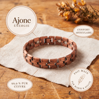 Bracelet en cuivre pour homme Ajonc de Marie & Sylvie