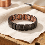 Bracelet en cuivre pour homme Ocre de Marie & Sylvie