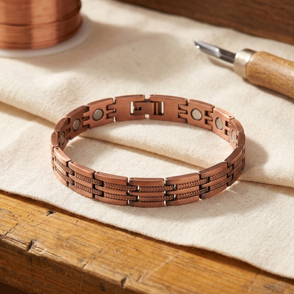 Bracelet en cuivre pour homme Pic de Marie & Sylvie