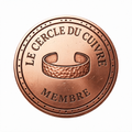 Cercle en cuivre de Marie & Sylvie
