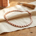 Collier en cuivre Églantine de Marie & Sylvie