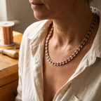Collier en cuivre Voile de Marie & Sylvie