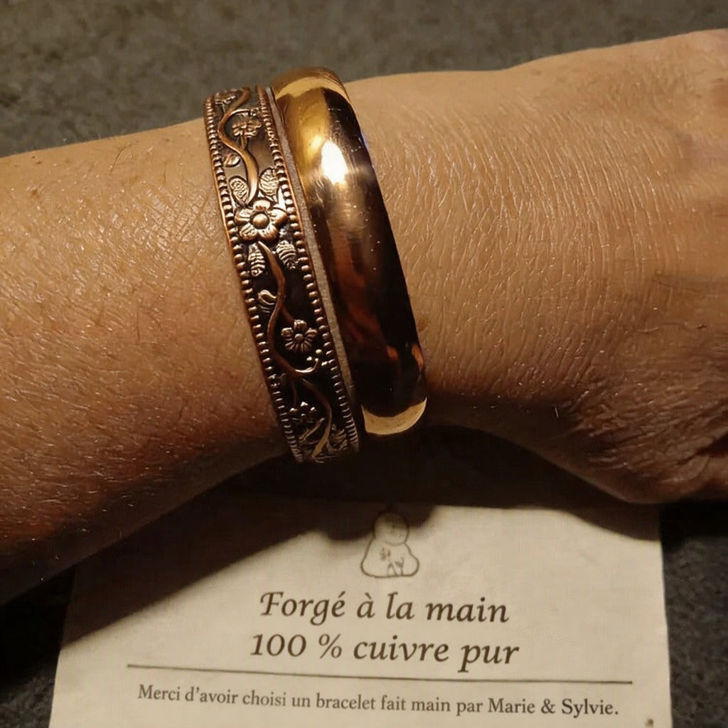 Le bracelet en cuivre de Chantal